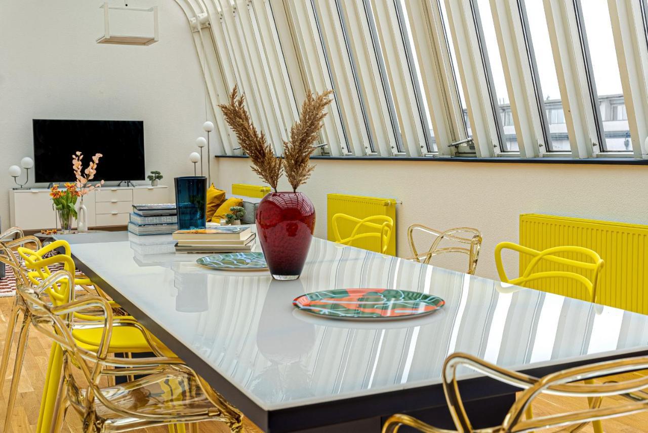 Апартаменты Sky Loft In The Heart Of Берлин Экстерьер фото