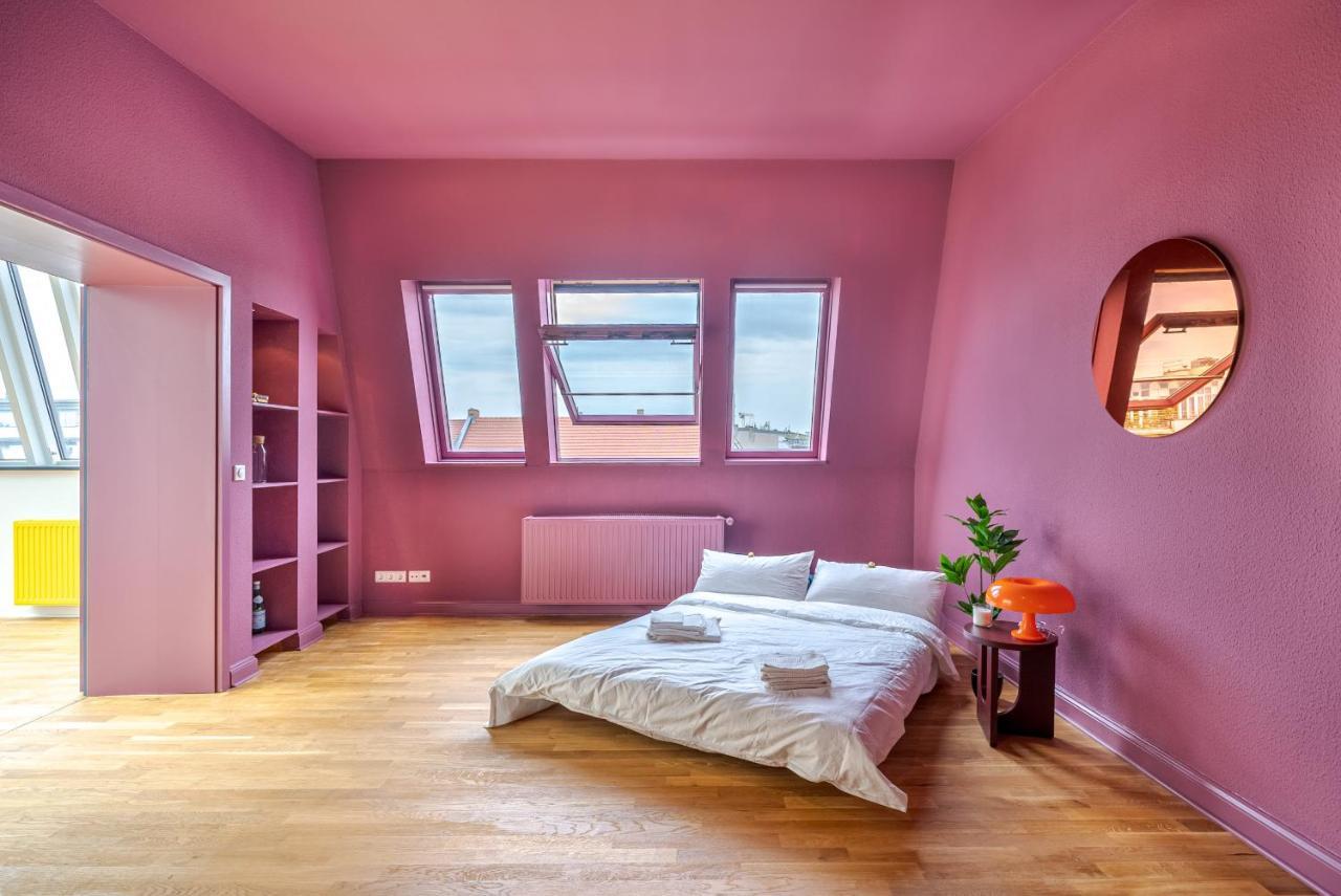 Апартаменты Sky Loft In The Heart Of Берлин Экстерьер фото