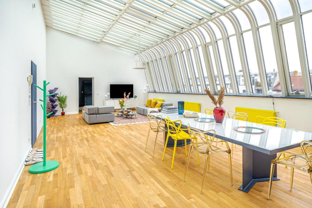 Апартаменты Sky Loft In The Heart Of Берлин Экстерьер фото