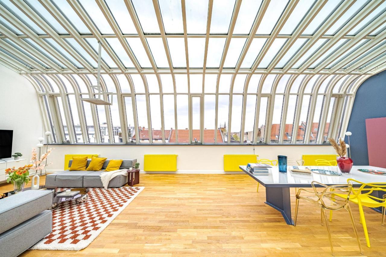 Апартаменты Sky Loft In The Heart Of Берлин Экстерьер фото